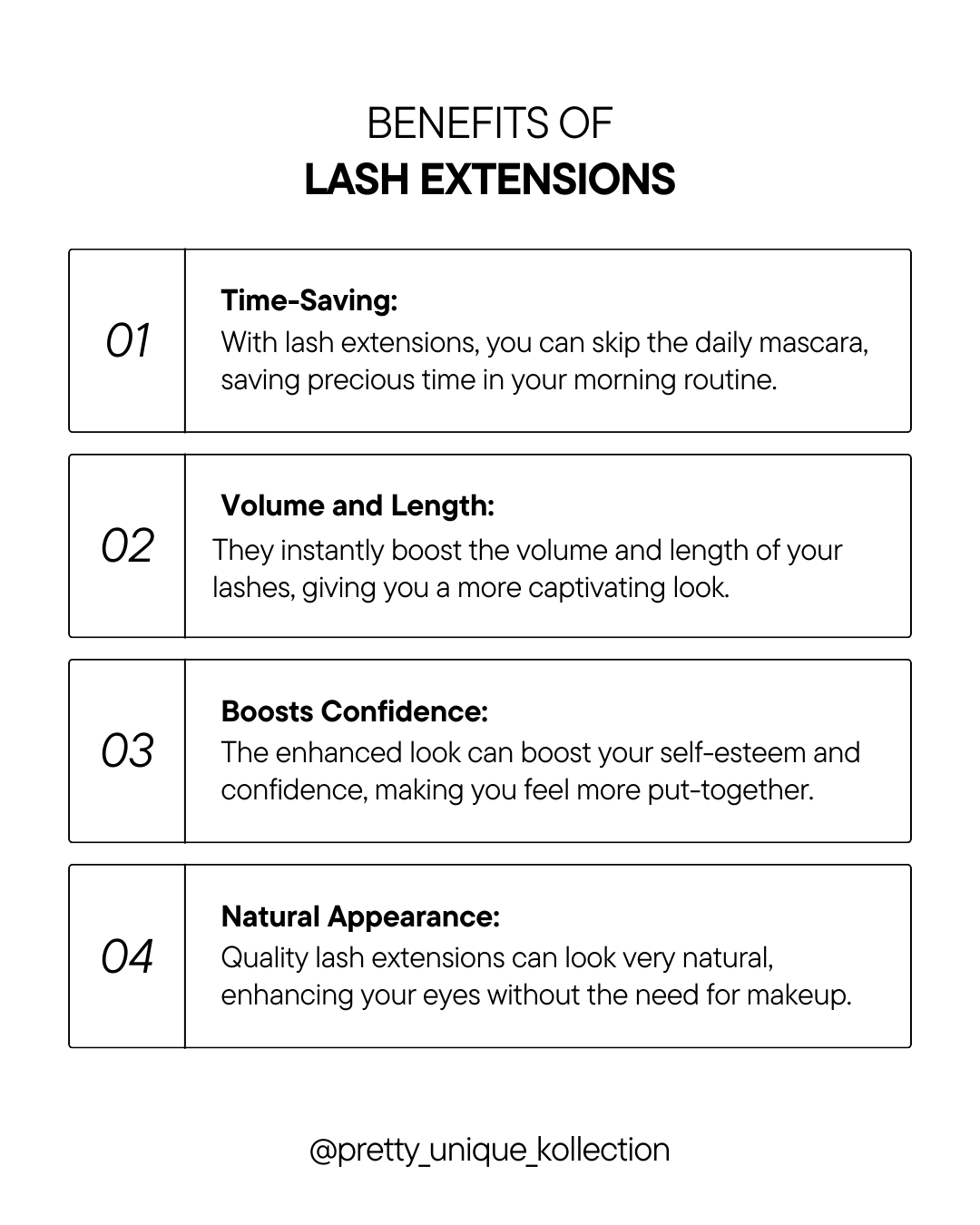 DIY Lash Extensions