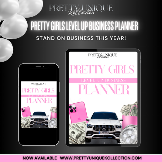 Pretty Girl’s Level Up Business Planner